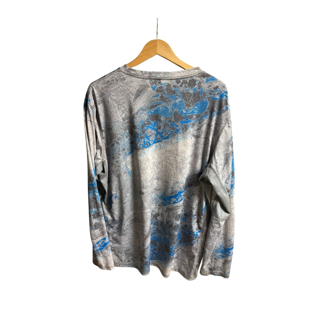 Realtree Fishing Shirt Long Sleeve Performance Camo XL - Picture 3 of 10